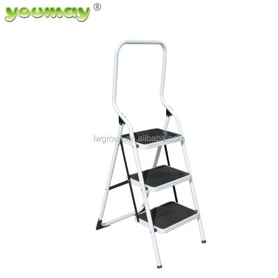 China Folding Ladders EN14183 Approved Folding Steel Step Ladder SF0403A for sale