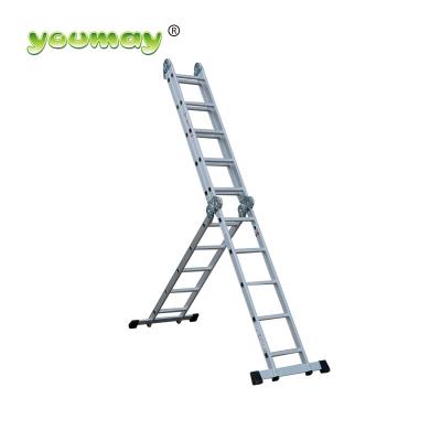 China Best Selling Industrial Folding Multi Step Goal Ladder Uses for sale