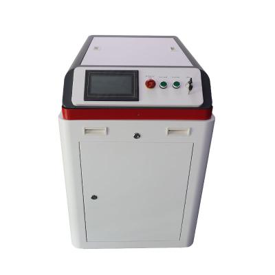 China Exterior Paint Rust Cleaning 1500w Fiber Laser Removing Machine Laser Equipment Laser Cleaning Remover For Metal Rust Paint Oil Removal for sale