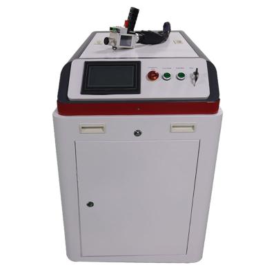 China New Product 1500W Laser Rust Removal Tool Outdoor Industrial Rust Paint Cleaning Machine Rental for sale