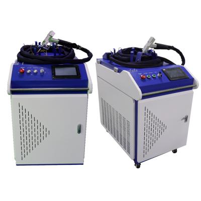 China Small 1500w 2000w 3000w 1-6mm thickness hand held 3 in 1 fiber laser welding machine for metal gold stainless steel aluminum for sale