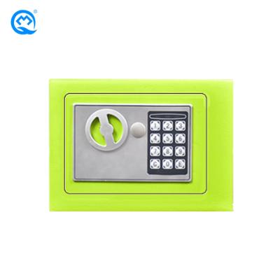 China Home Password Or Key Electronic Desktop Mini Safe Box For Home Steel for sale