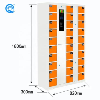 China Morden High Quality Smart Mobile Phone Charging Station Customized 30 Doors Smart Locker for sale