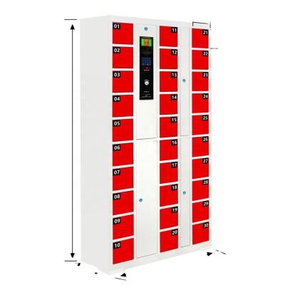 China Morden Efficient and Smart Mobile Phone Barcode Charging Cabinet 30 for sale