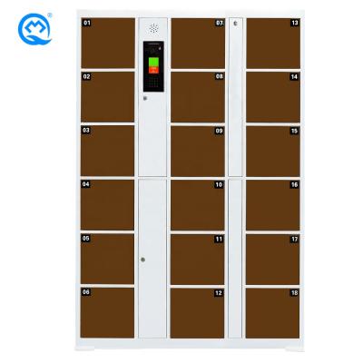 China Morden's Best Selling High Quality 18 Door Face Recognition Electronic Locker for sale