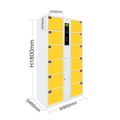 China High Quality Morden Sea ID Bath Electronic Locker /Bookstore Locker Electronic Locker for sale