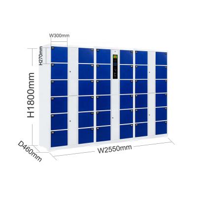 China Morden High Quality 24 Hour Self Service Smart Parcel Locker Suitable For Multiple Occasions for sale