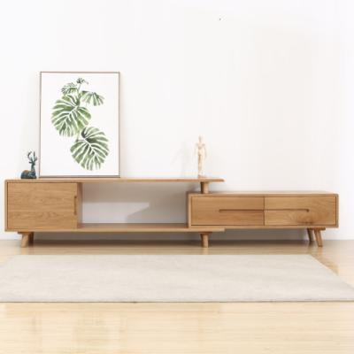 China Modern Simple Nordic TV Cabinet Style Household Environmentally Friendly Small Solid Wood Rack for sale