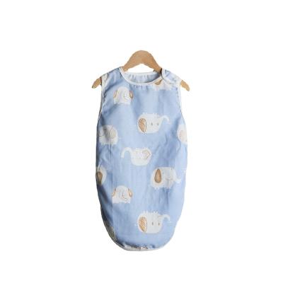 China Summer Breathable Cotton Baby Sleeping Bag Sleeveless Vest for sale