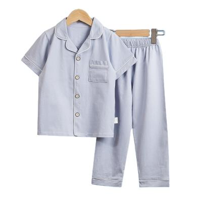 China Factory Plain Color Dropshipping Casual Ready Stock Summer Unisex Clothing Shirt Set Girls Clothing Sets 7 Years Old Child Clothing Set for sale