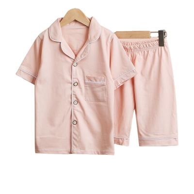 China Dropshipping Soft Ready Stock Cotton Yarn Dyed Breathable Unisex Half Sleeve Infant Girl Dressing Sets for sale