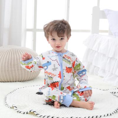 China Wholesale Unisex Breathable Ready Organic Cotton Fall Winter Stock Newborn Baby Clothes for sale