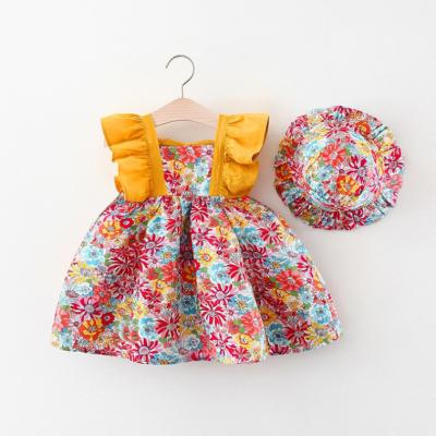 China Washable Spring Dressy Girls Dresses Kids Dresses Girl Ready Running Party for sale