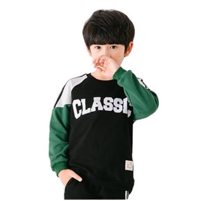 China Winter Service OEM Factory Price Terry Spring Breathable Korean Design Long Sleeve Children T-shirt for sale