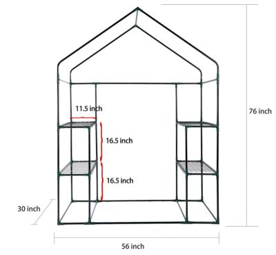 China PC Sheet Small Greenhouses For Home Use Small Glass Greenhouse For Flower Vegetable for sale