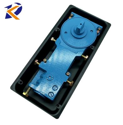 China Modern Small Floor Door Closer 90kg Floor Spring Hinge Blue Quick Adjustable Silent Small Set for sale