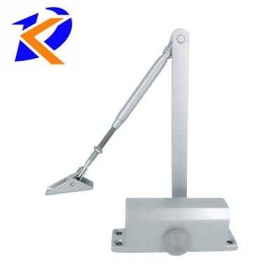 China 25-45KG Aluminum Alloy Pentagon Modern Small Silent Glass Door Closer Hydraulic Door Closer for sale