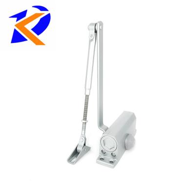 China Guangdong Pentagon 25-45KG Aluminum Alloy Material Small Modern Silent Glass Door Small Door Closer Hydraulic Door Closer for sale