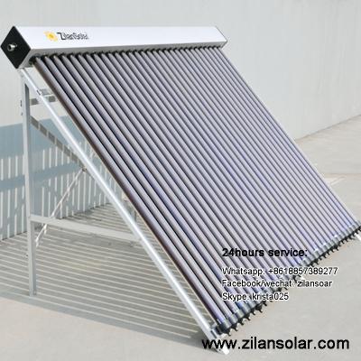 China Copper pressurized thermo solar collector for sale