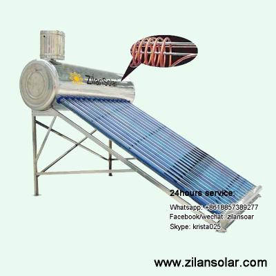 China SUS316 Outdoor House Preheated Solar Water Heater for sale