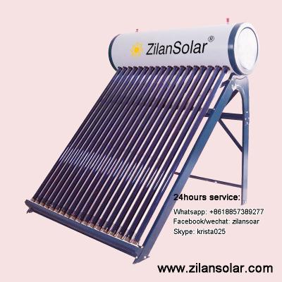 China Copper Coil Outdoor Preheated Solar Water Heater for sale