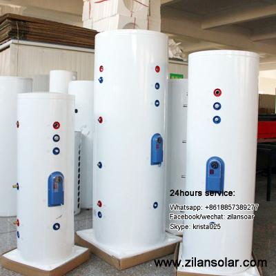 China 750 liter pressurized external solar water tank for sale