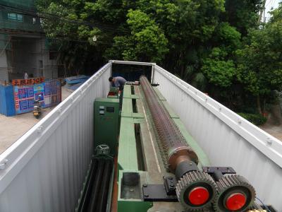 China Zine Coated  Gabion Mesh Machine / Gabion Mattress With Automatic Oil System for sale