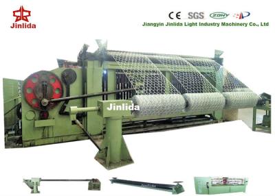 中国 5000mm 30kw Gabionの網機械PLC制御100*120mm六角形の金網 販売のため