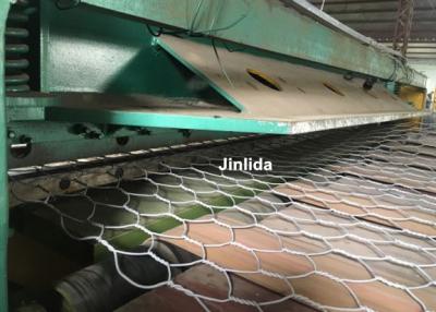 China Máquina de corte da rede de arame/linha produção de aço inoxidável hidráulicas de Gabion à venda