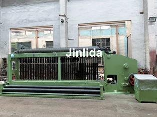 China 15T Heavily Galvanized Galfan PVC Coated Gabion Mesh Machine for sale