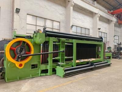 China Kundengebundene 2000mm Breite 15kw sechseckiger Mesh Machine Galvanized Double Twist Gabion WireNetting zu verkaufen