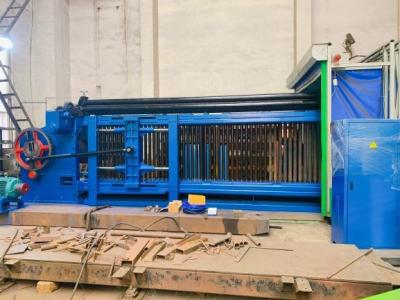 China LNWL4 Gabion Hexagonal Wire Mesh Weaving Machine 84*100mm Mesh for Rockfall Protection for sale