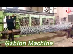 Heavy Duty Gabion Machine Double Rack Drive For Road / Bridge