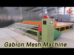 Double Twist Gabion Mesh Machine Straightening 25RPM Easy Operation Automatic