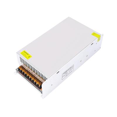 China High Efficiency 500W 12V 24V Led Power Supply For Led Module Display 242x125x65mm for sale