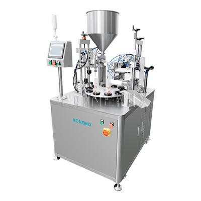 China Cosmetic Cream Tube Filling Machines Semi Automatic Sealing Machine for sale