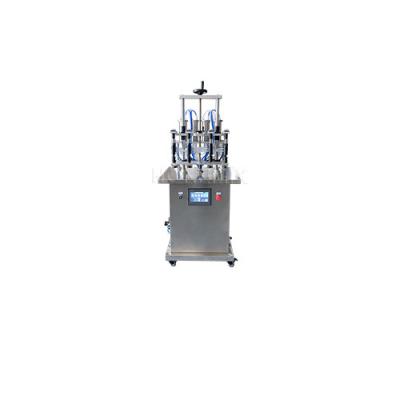 China Liquid Perfume Making Equipment Four Heads Automatic Perfume Filling Machine for sale