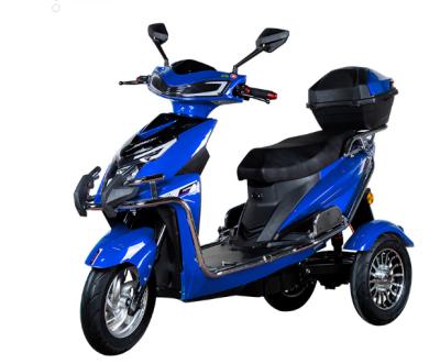 China 2022 unisex new 3 wheel electric tricycle heavy loading three wheel electric scooter with 72V30AH battery motorcycle for sale