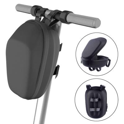 China Durable+Water Proof Handlebar Front Hanging Bag For Scooter M365/PRO ES1/ES2/Waterproof Shell Handlebar Storage Handlebar Bag Hard for sale