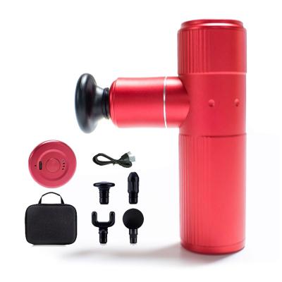 China Quiet Deep Gun Mini Massage Fascia Gun Portable 4 Speed ​​Body Anti Shake Tissue Muscle Massager Fascia Gun for sale