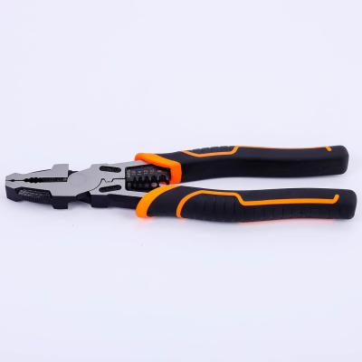 China 62 HRC Multi Function Combination Pliers High Leverage End Cutting Pliers for sale