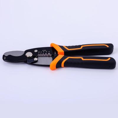 China 185mm Electrical Cable Stripping Tool 5 In 1 Fiber Optic Cable Cutter for sale