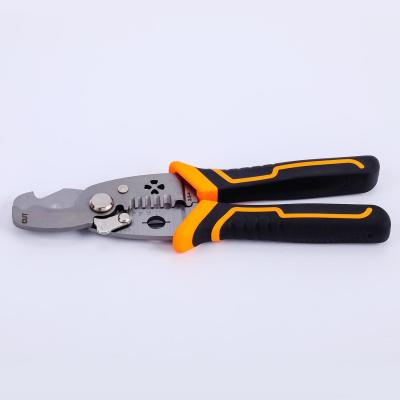 China 185mm Cable Wire Stripper 8 In 1 Multifunction Wire Insulation Stripper for sale