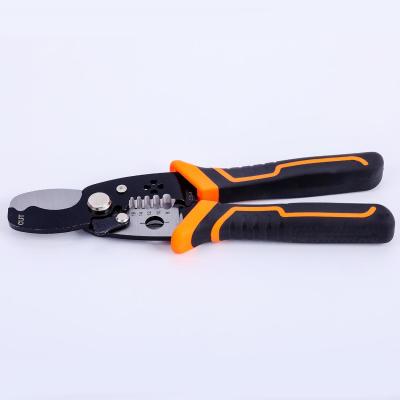 China 185mm Cable Quick Wire Strippers 7 In 1 Multifunction Cable Wire Cutters for sale