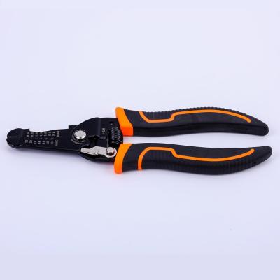 China 175mm 65Mn Scrap Wire Stripper Cable Wire Stripper Crimper 105g for sale