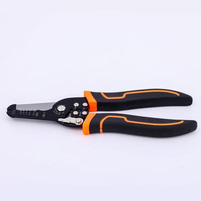 China 132g Alloy Steel Wire Strippers Wire Soft Handle Cutting And Stripping Wire for sale