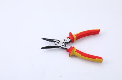 China C1055 60CrV Thin Long Nose Pliers 7in1 High Leverage Combination Pliers for sale