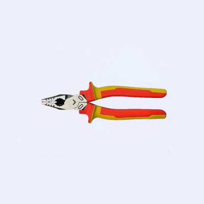 China 7in 190mm Heavy Duty Combination Plier HRC62 Steel Cable Crimping Tool for sale