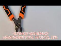 4inch Combination Shears Phosphated Diagonal Cutting Pliers 65Mn Electronic Wire Cutter