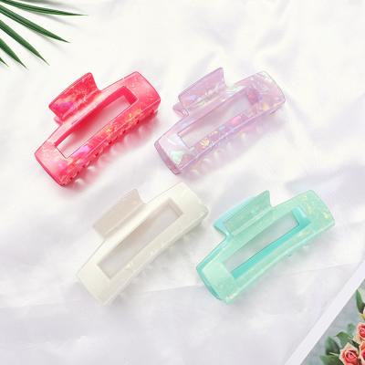 China Hair Accessories Wholesale Korean Hair Claw Hair Clip Single Claw Hair Clip For Girls for sale